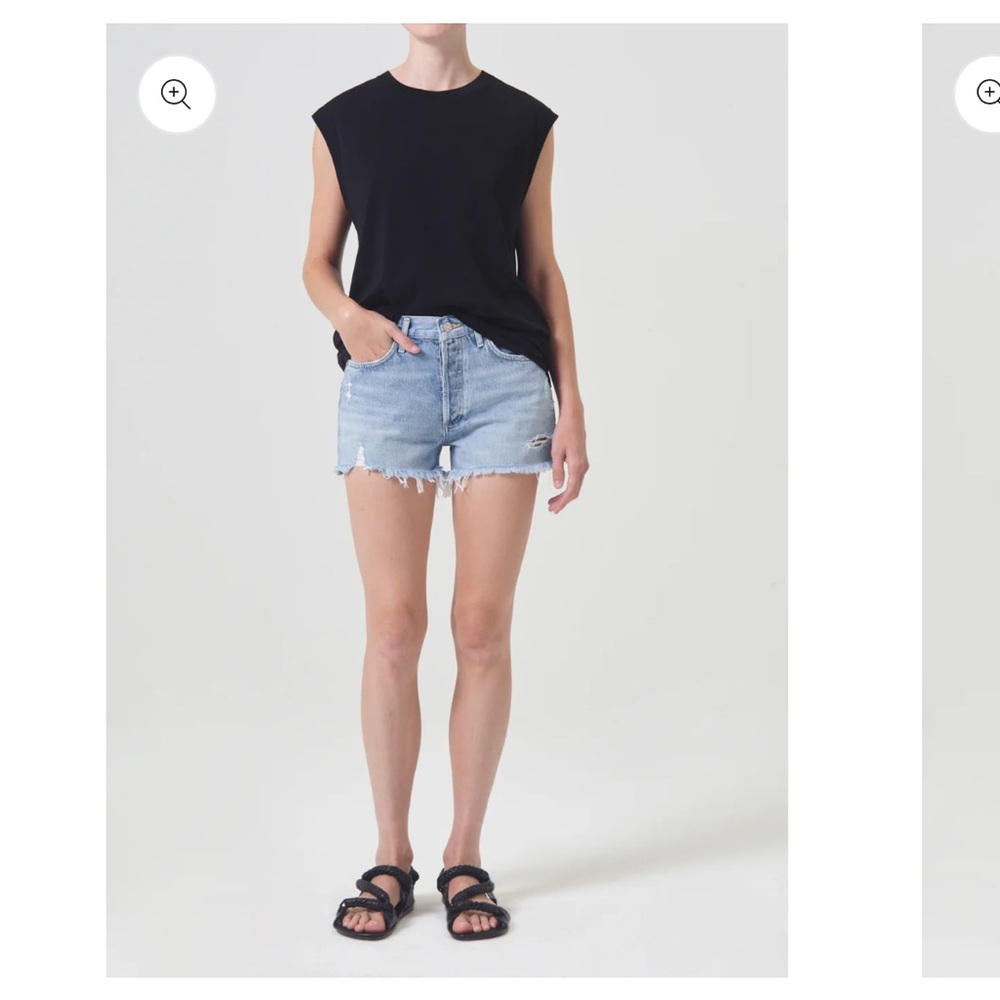 AGOLDE Parker Vintage Cut Off Short